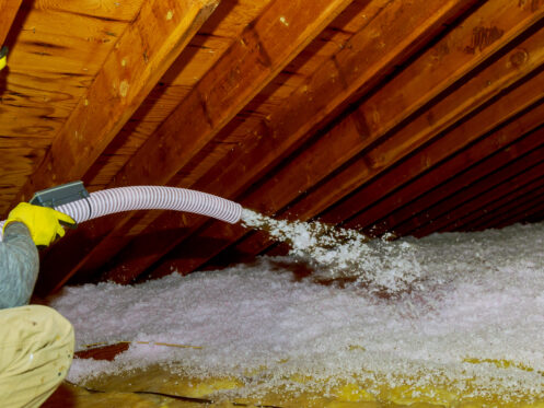 Attic insulation services in Richardson, TX